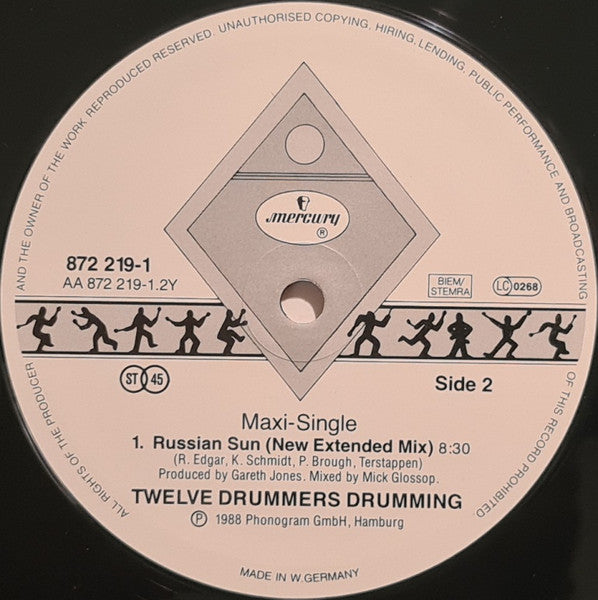 Twelve Drummers Drumming : Don’t Stop (12", Maxi)