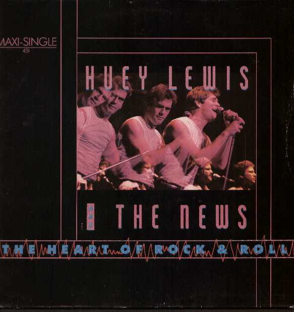 Huey Lewis & The News : The Heart Of Rock & Roll (12", Maxi)
