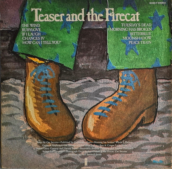 Cat Stevens : Teaser And The Firecat (LP, Album, Gat)