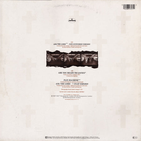 Hipsway : Ask The Lord (New Extended Version) (12", Maxi)