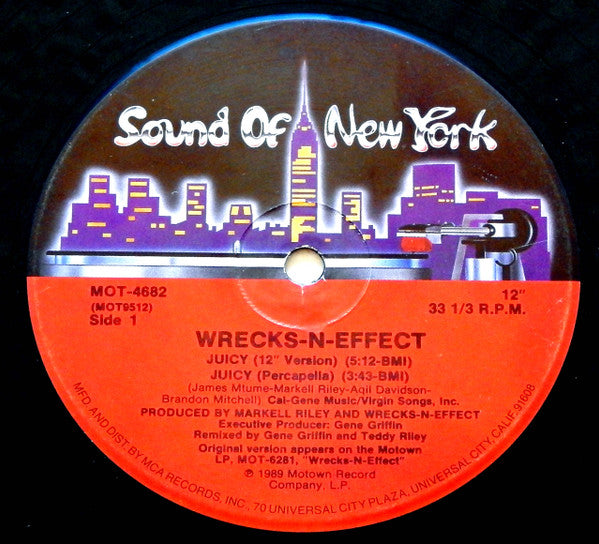 Wrecks-N-Effect : Juicy (12", Glo)