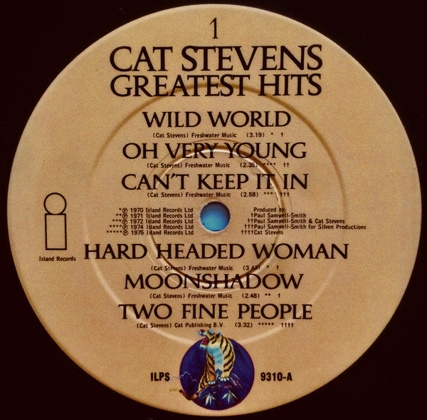 Cat Stevens : Greatest Hits (LP, Comp, CBS)