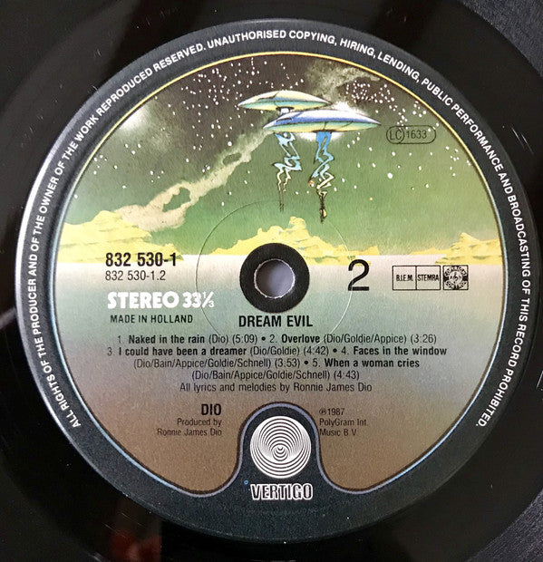 Dio (2) : Dream Evil (LP, Album)
