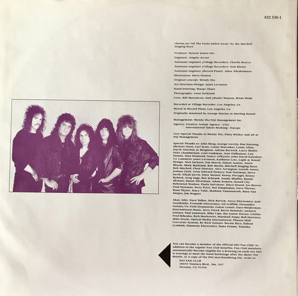 Dio (2) : Dream Evil (LP, Album)