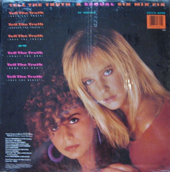 Sequal : Tell The Truth (12", Single)
