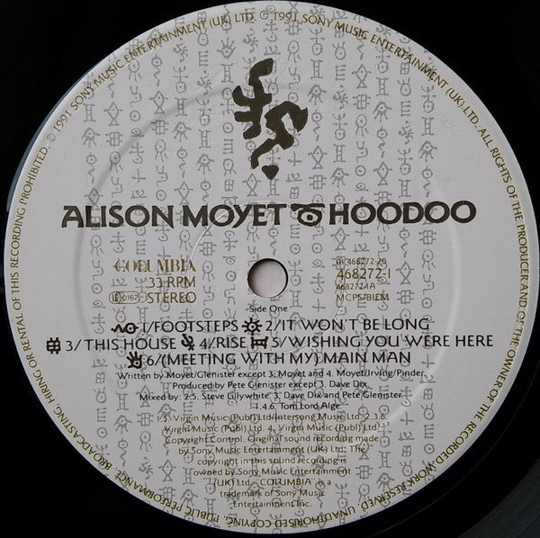 Alison Moyet : Hoodoo (LP, Album)
