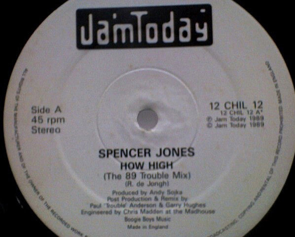 Spencer Jones : How High (12")