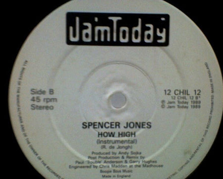 Spencer Jones : How High (12")