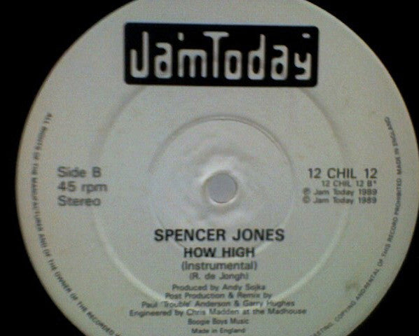 Spencer Jones : How High (12")