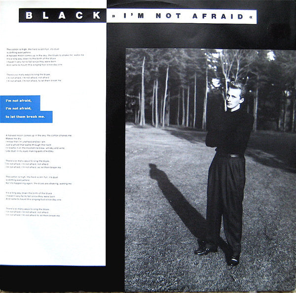 Black (2) : I'm Not Afraid (12", Single)