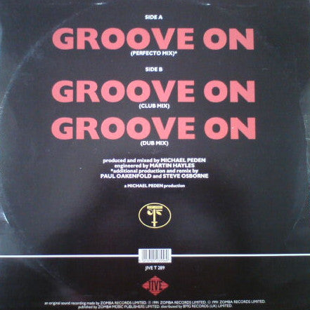 Yo Yo Honey : Groove On (12", Single)