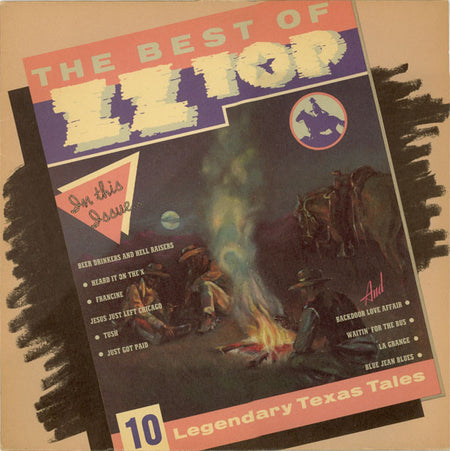 ZZ Top : The Best Of ZZ Top (LP, Comp, RE, RP)