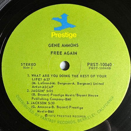 Gene Ammons : Free Again (LP, Album)