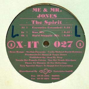 Me & Mr. Jones : The Spirit (12")