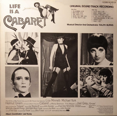 Ralph Burns : Cabaret - Original Soundtrack Recording (LP, Album)