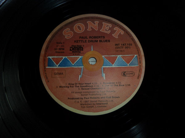 Paul Roberts (4) : Kettle Drum Blues  (LP, Album)