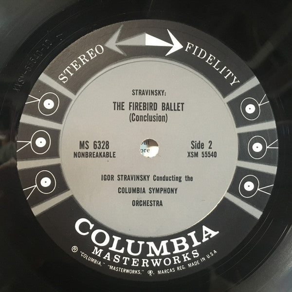Igor Stravinsky - Columbia Symphony Orchestra : The Firebird (LP, Ter)
