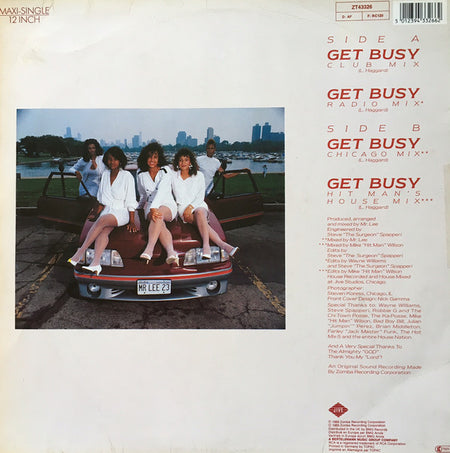 Mr. Lee : Get Busy (12", Maxi)