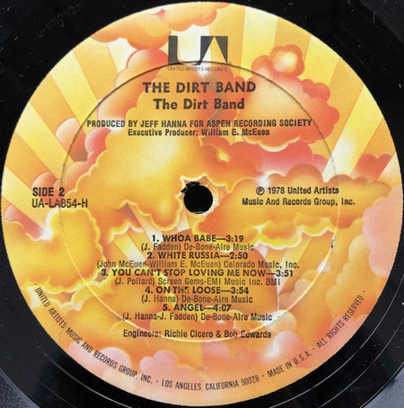 The Dirt Band : The Dirt Band (LP, Album, All)