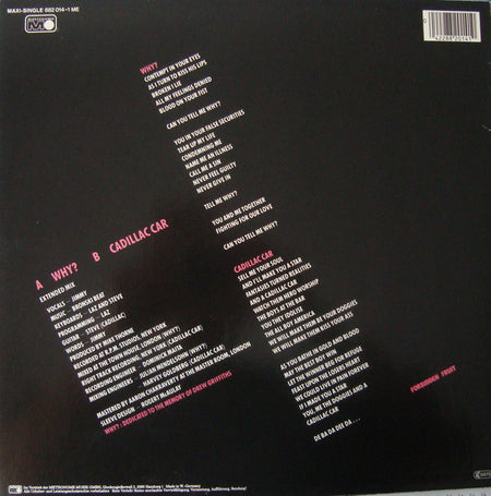 Bronski Beat : Why? (12", Maxi)