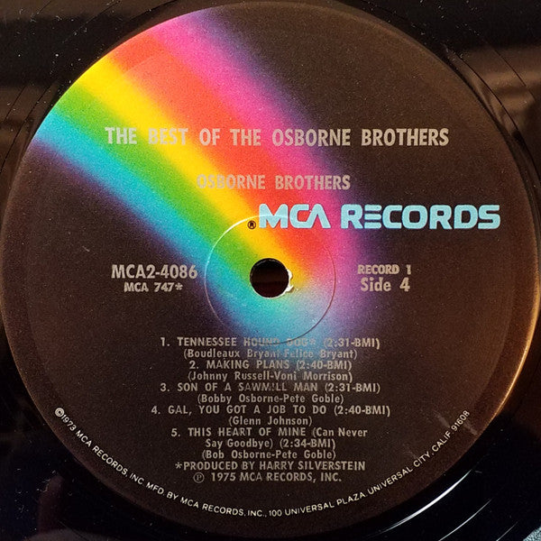 The Osborne Brothers : The Best Of The Osborne Brothers (2xLP, Comp, Gat)