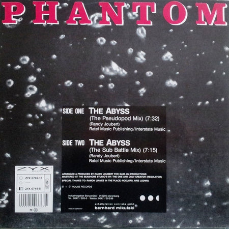Phantom : The Abyss (12")