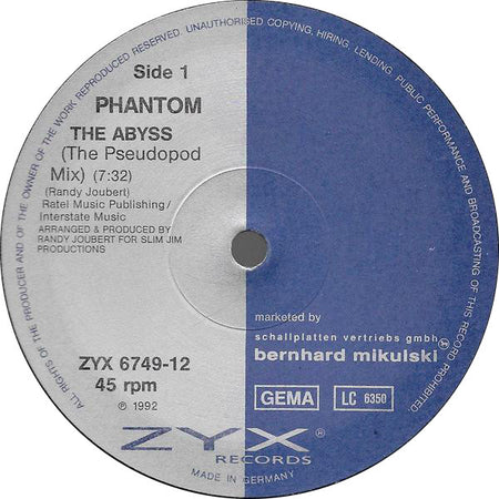 Phantom : The Abyss (12")