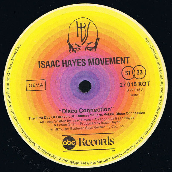 Isaac Hayes Movement : Disco Connection (LP, Album)