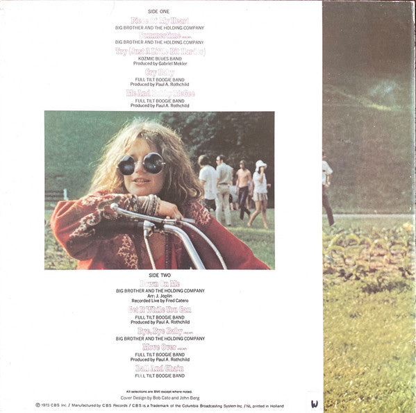 Janis Joplin : Janis Joplin's Greatest Hits (LP, Comp, Club)