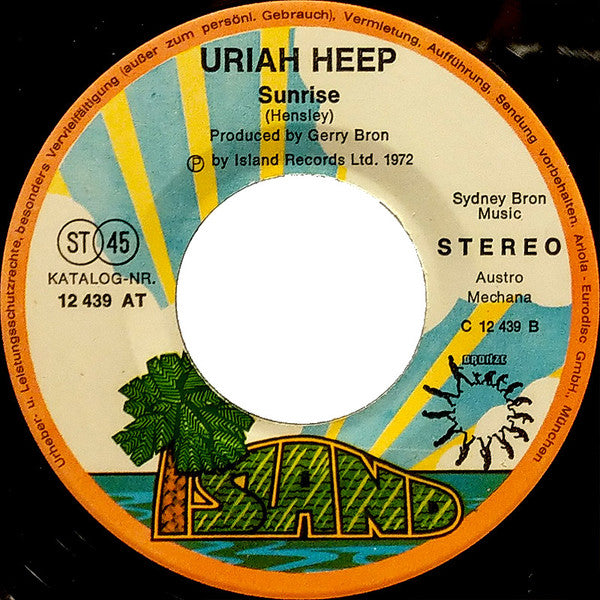 Uriah Heep : Spider Woman / Sunrise (7")