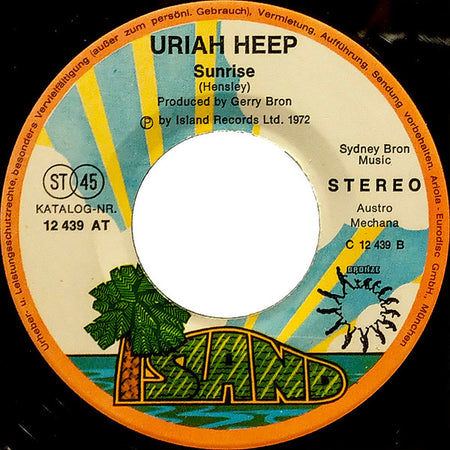 Uriah Heep : Spider Woman / Sunrise (7")