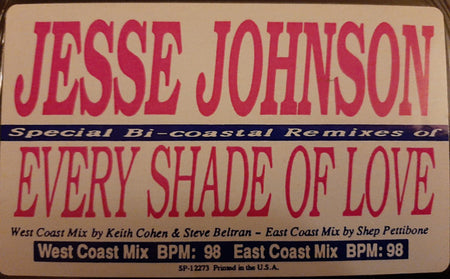 Jesse Johnson : Every Shade Of Love (12")