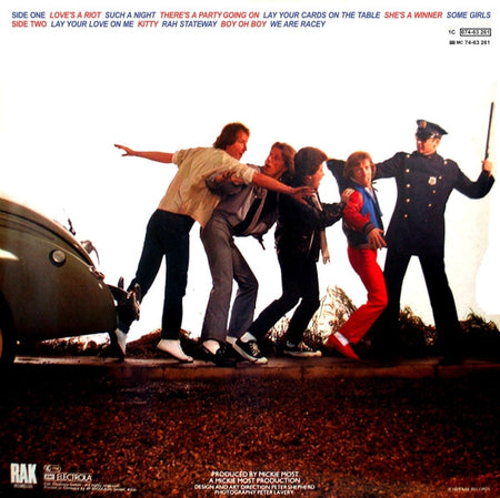 Racey : Smash And Grab (LP, Album)