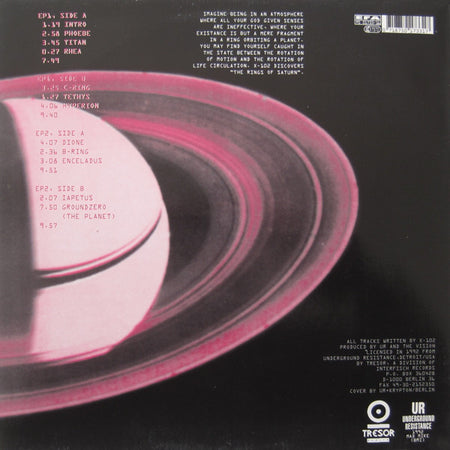 X-102 : Discovers The Rings Of Saturn (2x12", Album)