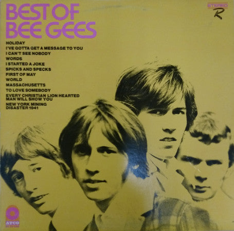 Bee Gees : Best Of Bee Gees (LP, Comp, PR )
