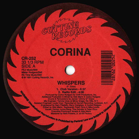 Corina : Whispers (12")