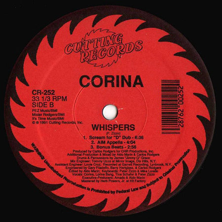 Corina : Whispers (12")
