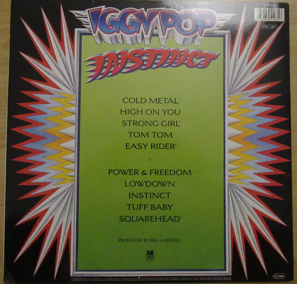Iggy Pop : Instinct (LP, Album)