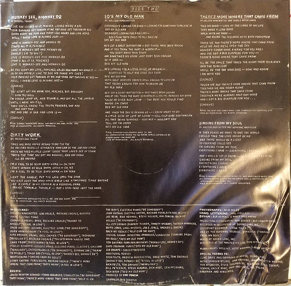 Melissa Manchester : Help Is On The Way (LP, Album, Pla)