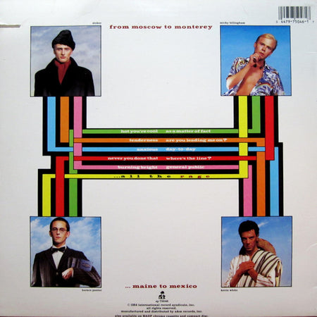 General Public : ...All The Rage (LP, Album, Ind)