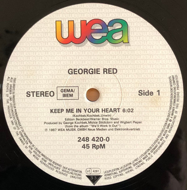 Georgie Red : Keep Me In Your Heart (12")
