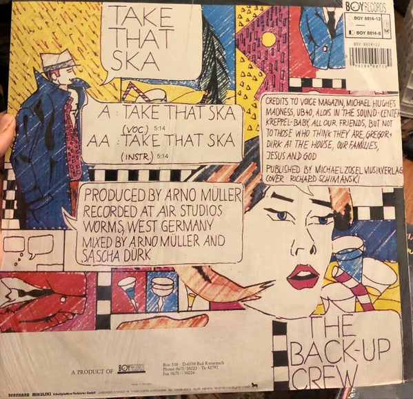 The Back-Up Crew : Take That Ska (12")
