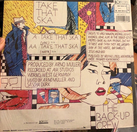 The Back-Up Crew : Take That Ska (12")
