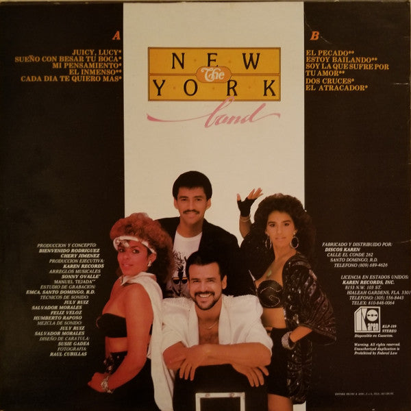 The New York Band : The New York Band (LP, Album)