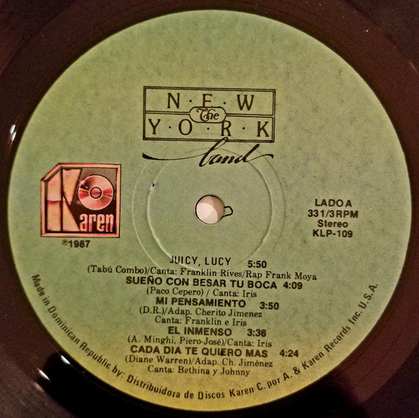 The New York Band : The New York Band (LP, Album)
