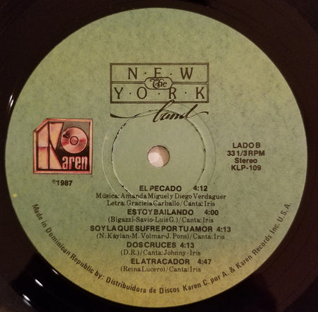 The New York Band : The New York Band (LP, Album)