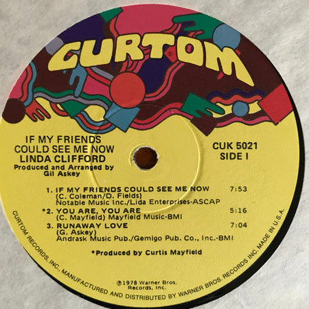 Linda Clifford : If My Friends Could See Me Now (LP, Album, Win)