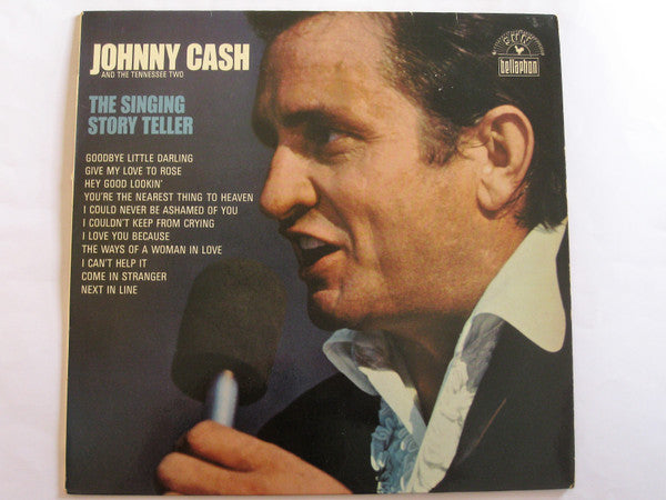Johnny Cash & The Tennessee Two : The Singing Story Teller (LP, Album, Comp, RE)