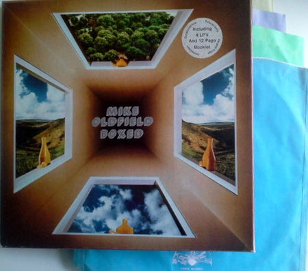 Mike Oldfield : Boxed (LP, Album, Quad + LP, Album, Quad + LP, Album, Qua)