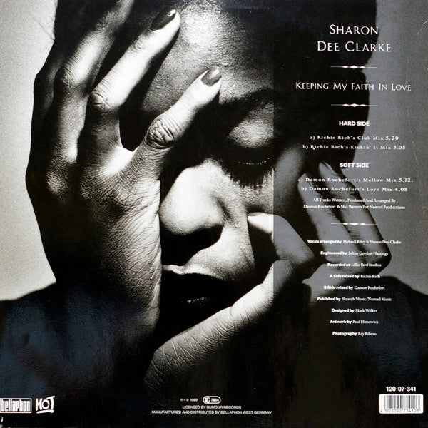 Sharon Dee Clarke : Keeping My Faith In Love (12", Maxi)